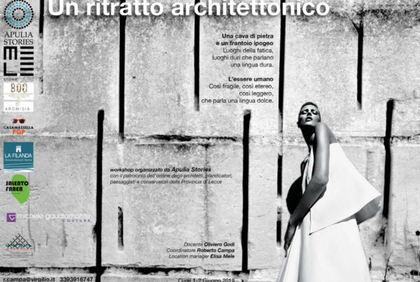 La Filanda Salento 2019-06-01-02 Un ritratto architettonico Docente Oliviero Godi